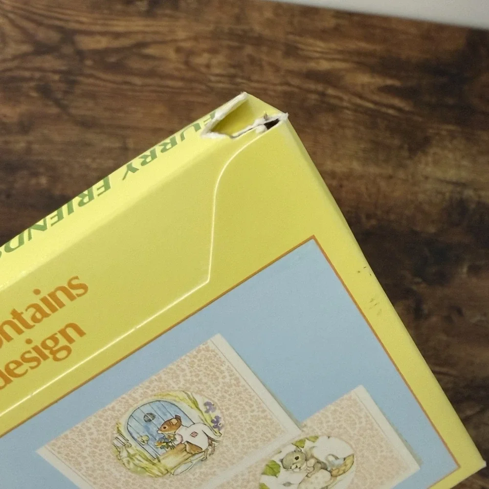 Vintage Current Note Cards Set of 12 Field Mouse Country 4 Designs Boxed 1980s